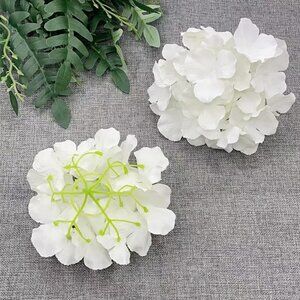 185 Artificial Hydrangea Heads Without Stems